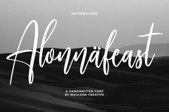 Alonnafeast Font Review for Web Designers