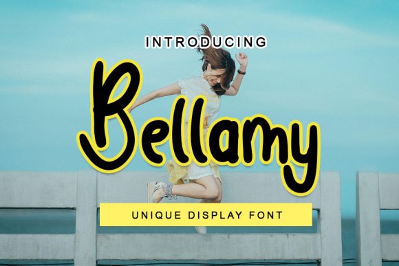 Bellamy: A Quirky Handwritten Font for Editorial Design