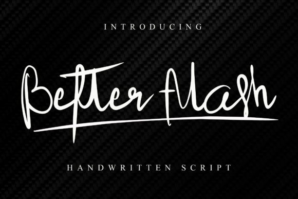 Better Flash Typeface for Editorial Design