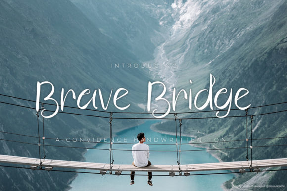 Brave Bridge: A Handwritten Font for Editorial Calm