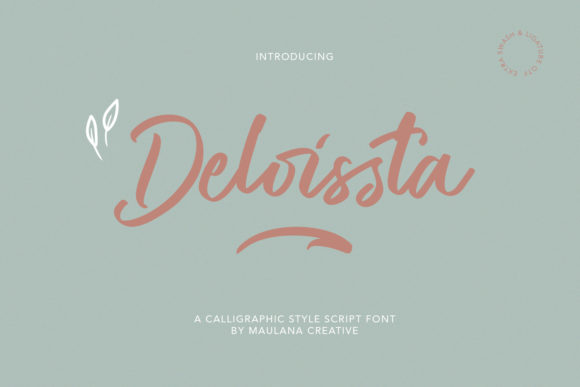 Deloissta: A Handwritten Font for Modern Brands