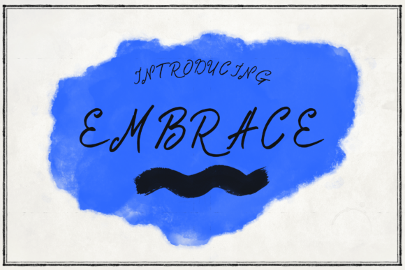 Embrace Typeface: Elevating Brand Identity with Elegant Script