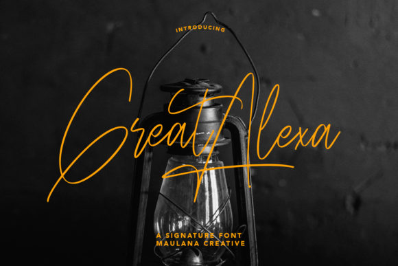 Great Alexa Font for Modern Web Design