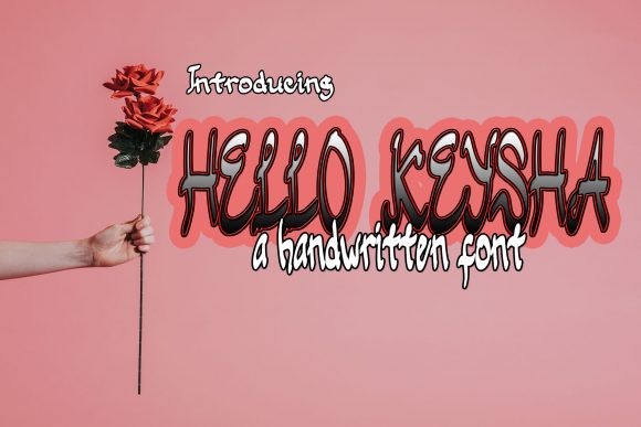Hello Keysha: A Whimsical Script Font for Branding