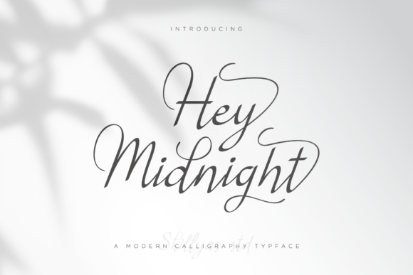 Hey Midnight Font: Elevate Your Handmade Brand