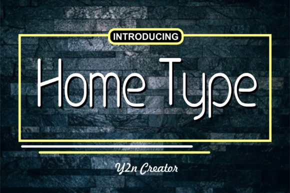 Home Type: A Handwritten Font for Editorial Calm