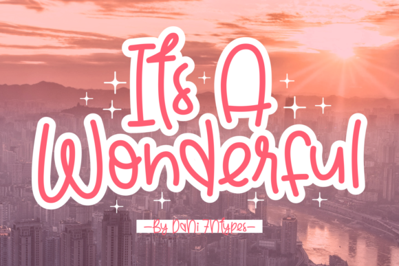 Its a Wonderful: A Versatile Handwritten Font for Branding