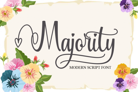Majority: A Balanced Script Font for Modern Web Design