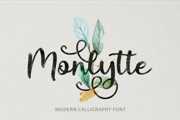 Monlytte: A Handwritten Typeface for Editorial Warmth