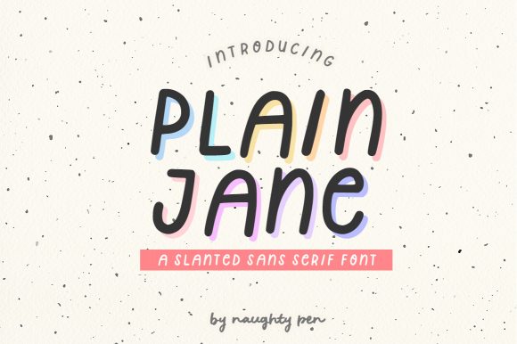 Plain Jane Font: A Natural Handwritten Typeface for Modern Brands