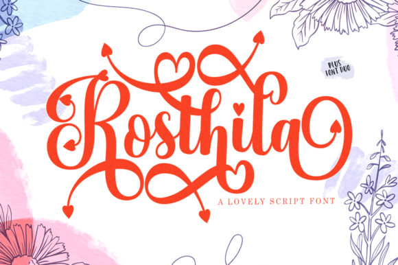 Rosthila: The Script Font for Modern Brands