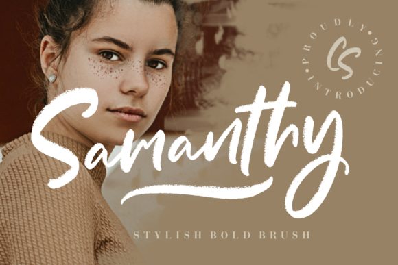 Samanthy: A Refined Script Font for Modern Editorial Design