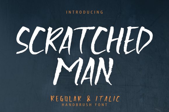 Scratchedman Font: A Bold Display Typeface for Web Design