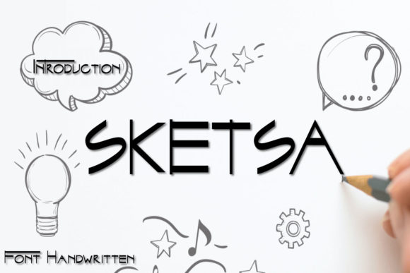 Sketsa: A Playful Display Font for Web Design