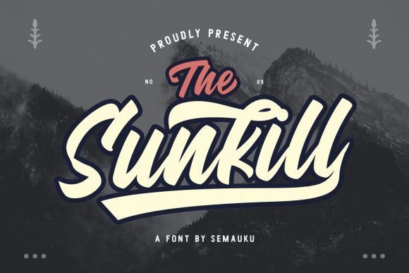 Sunkill: An Elegant Handwritten Font for Branding