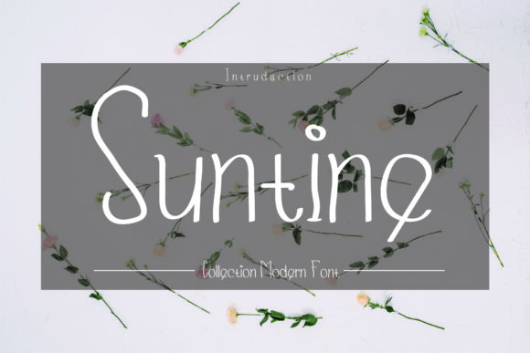 Suntine: A Handwritten Font for Bold Marketing