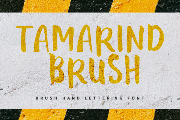 Tamarind Brush: The Relaxed Handwritten Font for Clear Campaigns
